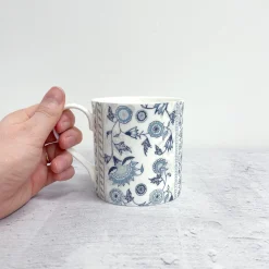 Alex Allday Jasmine Fine Bone China Mug- Tea|Blues