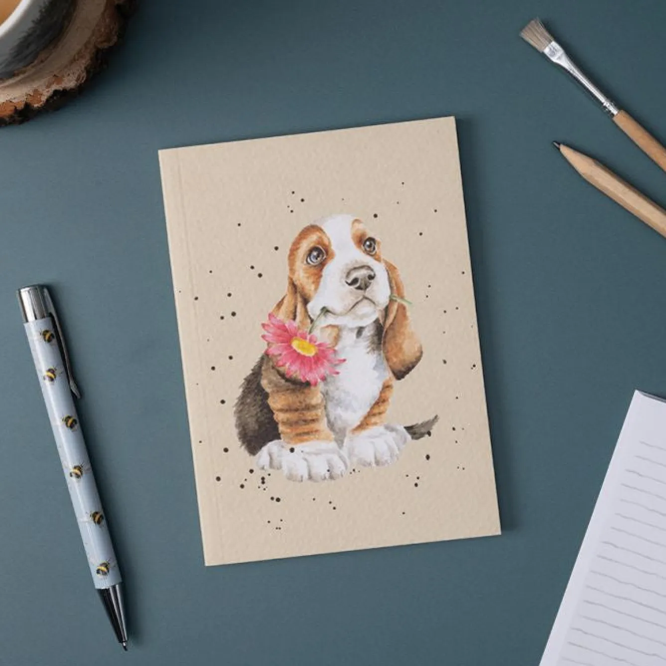 Wrendale Designs 'Just For You' Dog A6 Notebook- Stationery