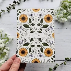 Becky Amelia Just to Say Greetings Card- Greeting Cards