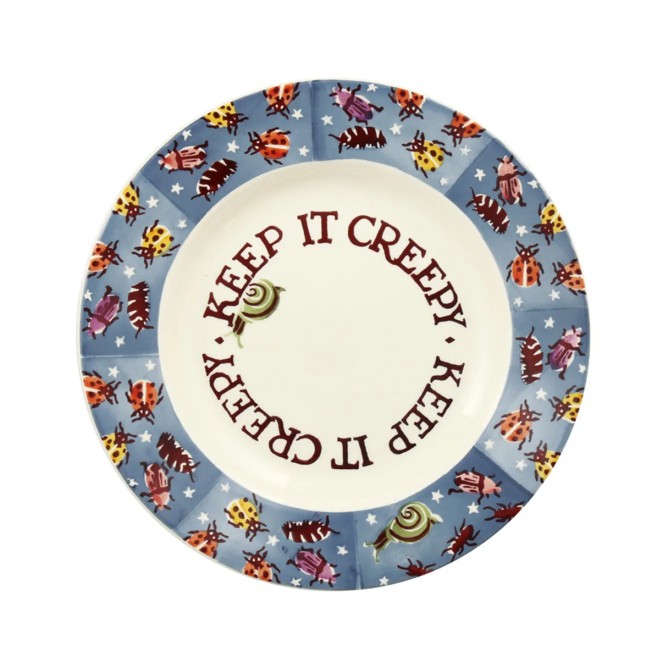 Emma Bridgewater Keep It Creepy 8 1/2 inch Plate- Halloween|Plates