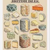Kelly Hall Designs Kelly Hall Artisan Cheeses Print- Art