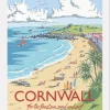 Kelly Hall Designs Kelly Hall Cornwall Print- Art