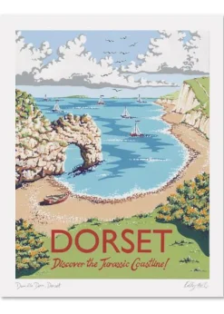 Kelly Hall Designs Kelly Hall Dorset Print- Art