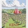 Kelly Hall Designs Kelly Hall Kent Print- Art