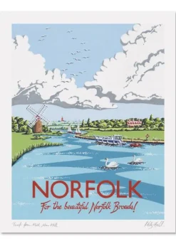 Kelly Hall Designs Kelly Hall Norfolk Print- Art