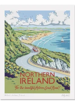 Kelly Hall Designs Kelly Hall Northern Ireland Print- Art