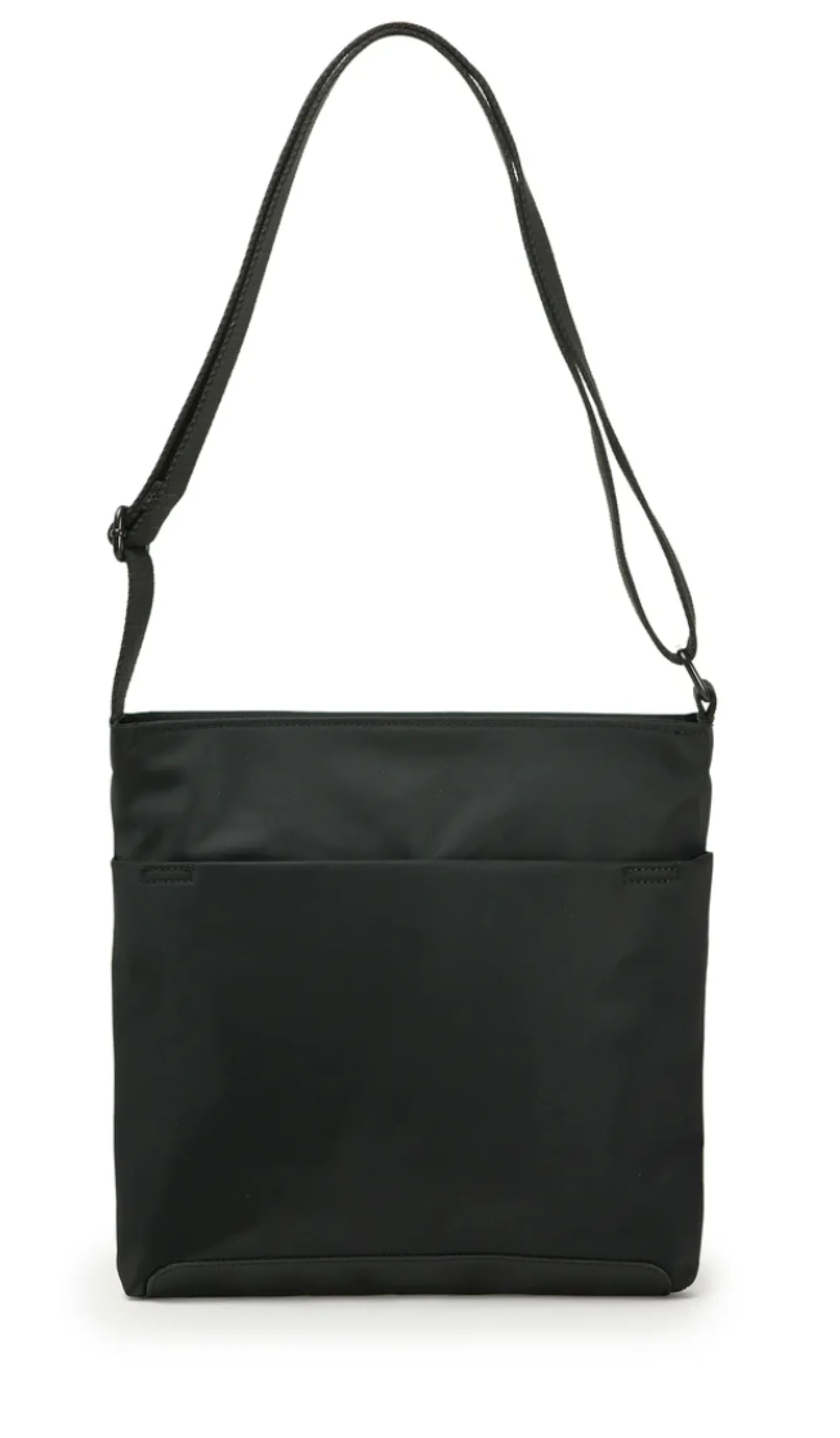 Ori London Kennington B All Black Corn Capsule Recycled Nylon Sling Bag- Bags
