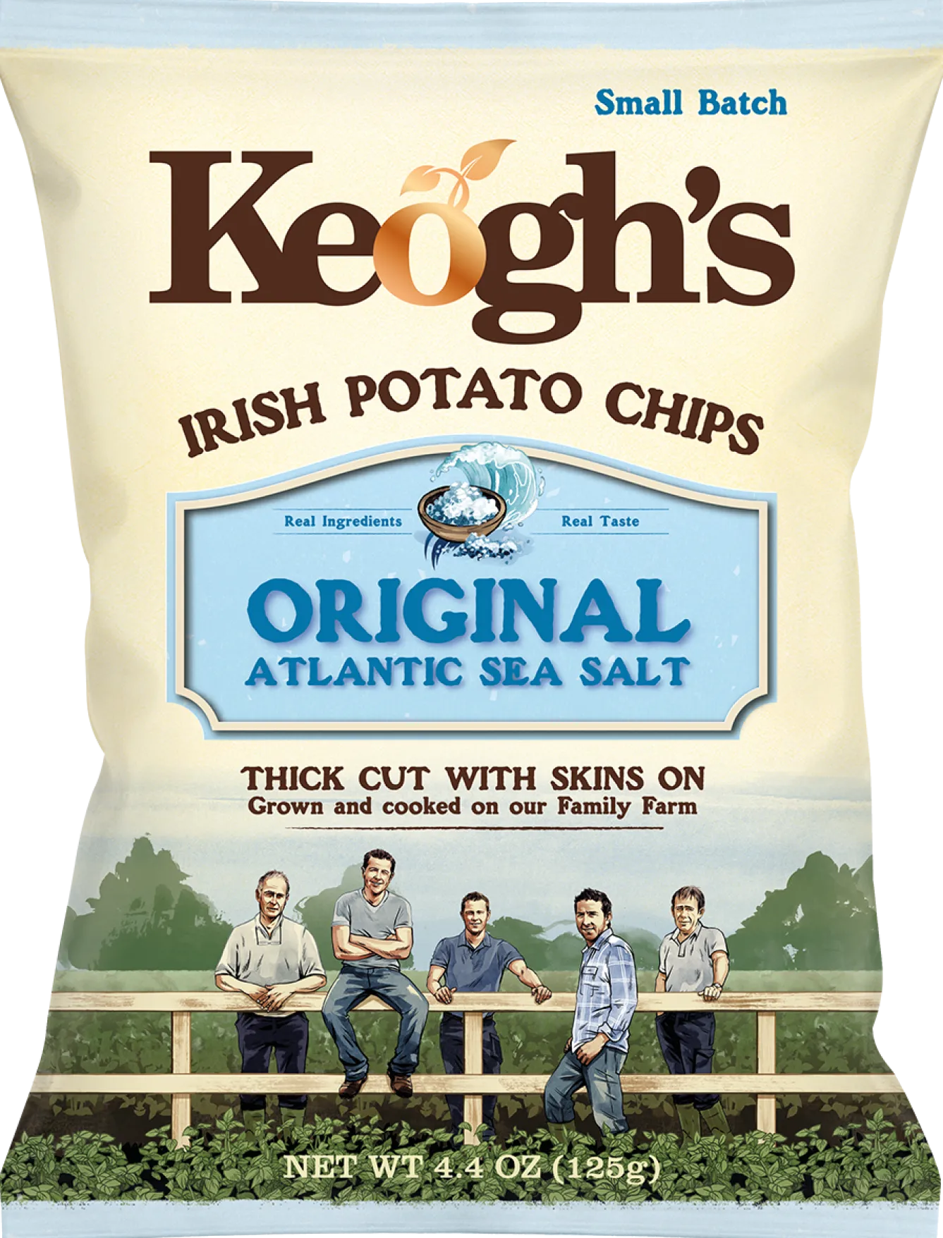 Tea & Biscuits Keogh's Atlantic Sea Salt Crisps- Snacks & Crackers|New Treats