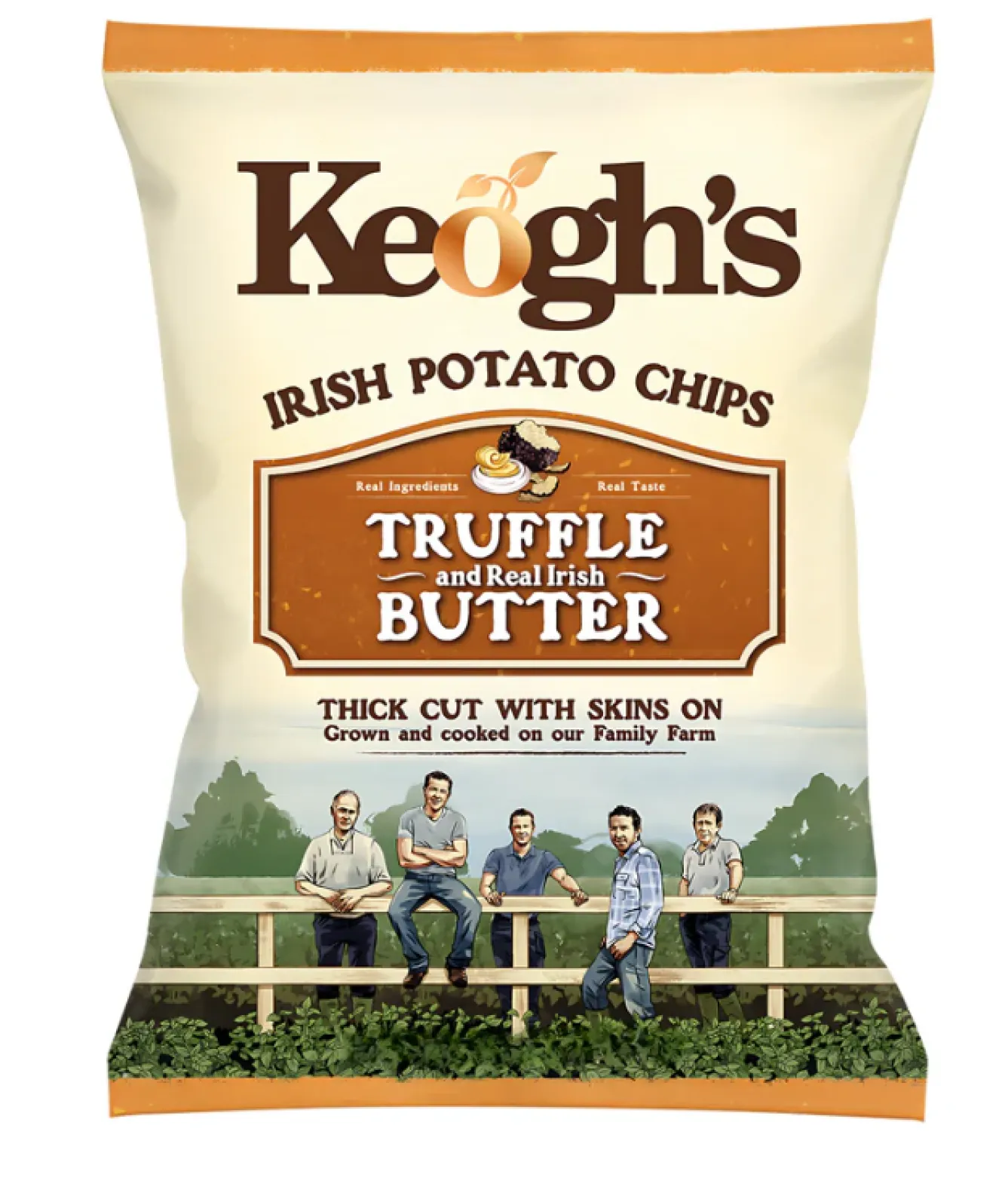 Tea & Biscuits Keogh's Truffle & Real Irish Butter Crisps- Tea|Snacks & Crackers