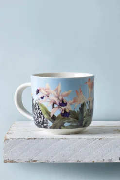Kew Gardens Bee Floral Mug- Flowers & Garden