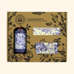 English Soap Company Kew Gardens Bluebell & Jasmine Essential Hand Care Gift Box- Soaps & Lotions