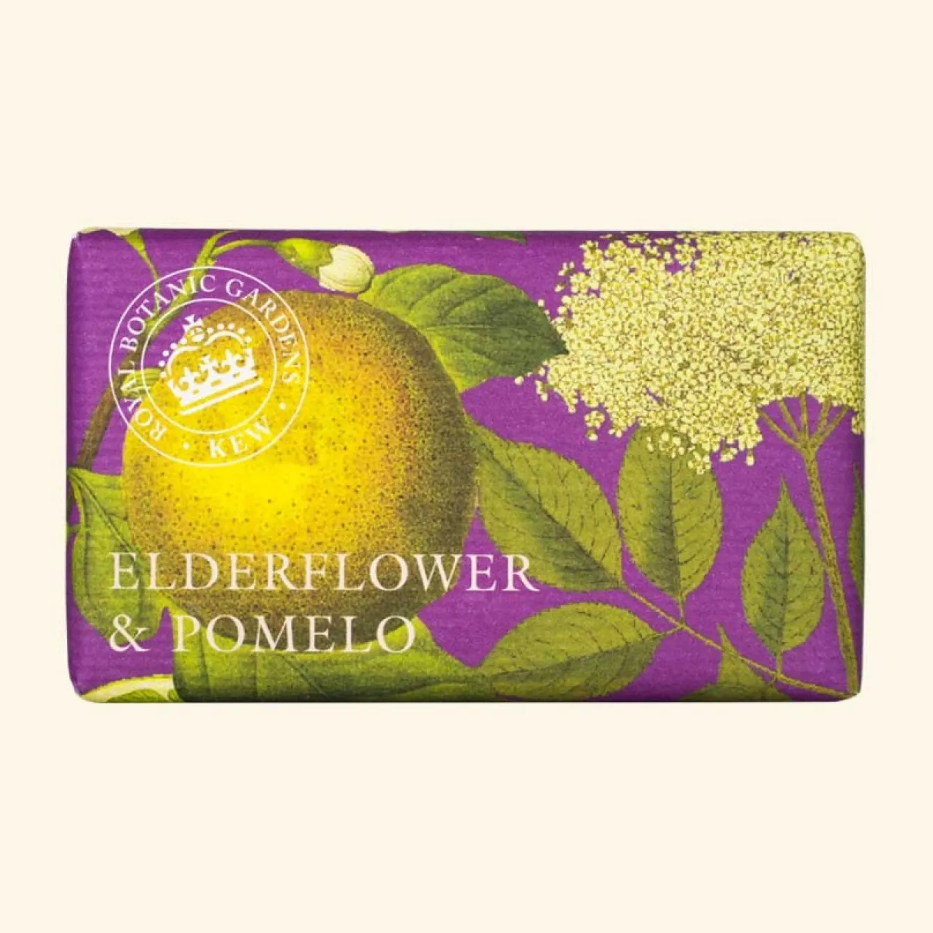 English Soap Company Kew Gardens Elderflower & Pomelo Soap- Soaps & Lotions