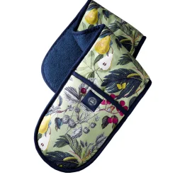 Kew Gardens Fruit and Floral Double Oven Glove- Oven Gloves/Mitts
