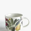 Kew Gardens Fruit and Floral White Mug- Flowers & Garden