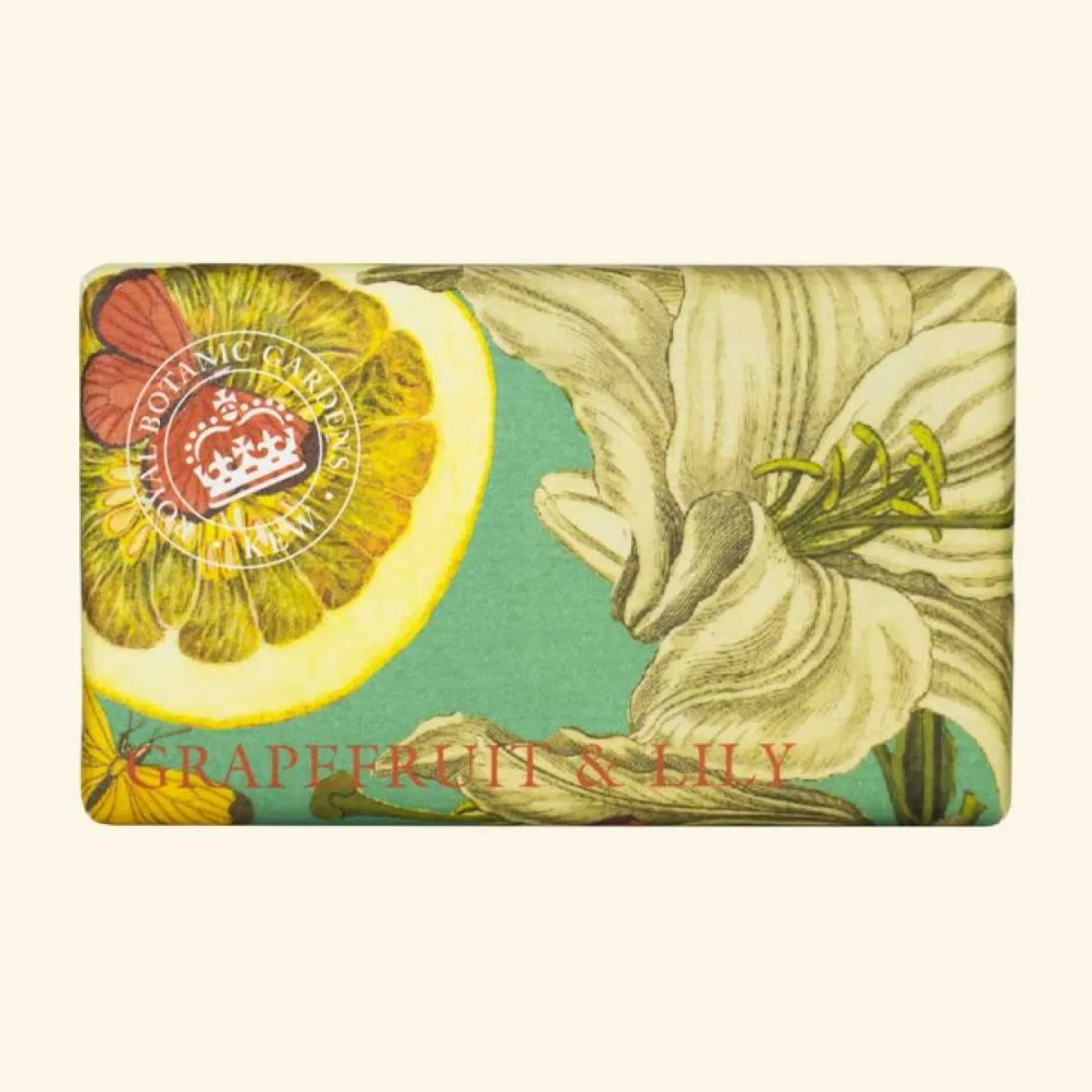 English Soap Company Kew Gardens Grapefruit & Lily Soap- Soaps & Lotions