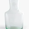 Kew Gardens Living Gardens Recycled Carafe with Etched Logo- Glassware