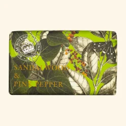 English Soap Company Kew Gardens Sandalwood & Pink Pepper Soap- Soaps & Lotions