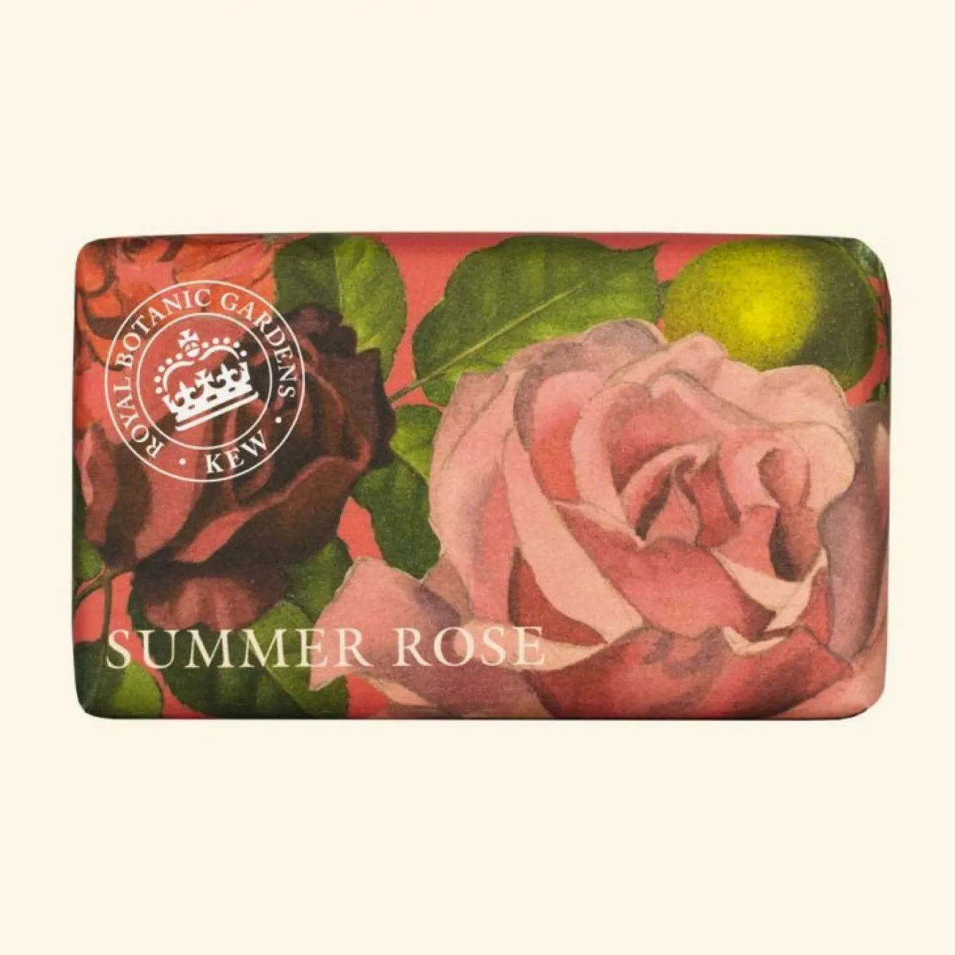 English Soap Company Kew Gardens Summer Rose Soap- Soaps & Lotions