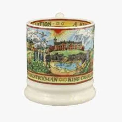 Emma Bridgewater King & Countryman Charles III 1/2 Pint Mug- Royal|Royal Family
