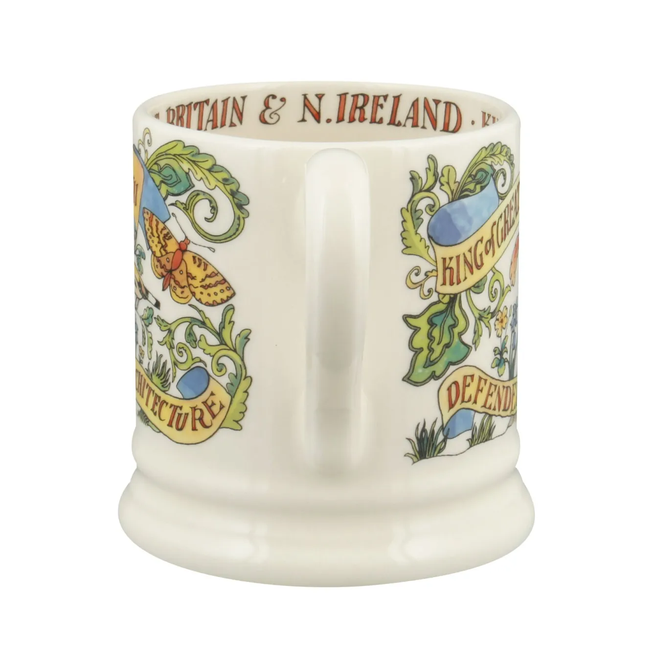 Emma Bridgewater King Charles III 1/2 Pint Mug- Royal|Royal Family
