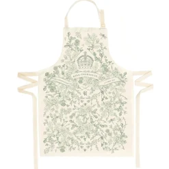 Victoria Eggs King Charles lll Coronation Apron- Royal|Aprons
