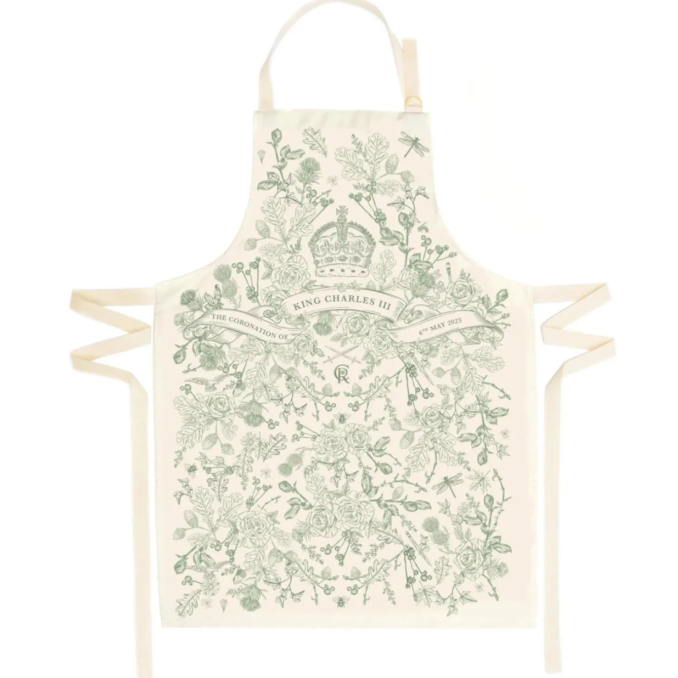 Victoria Eggs King Charles lll Coronation Apron- Royal|Aprons