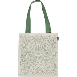 Victoria Eggs King Charles lll Coronation Canvas Tote Bag- Royal
