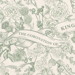Victoria Eggs King Charles lll Coronation Canvas Tote Bag- Royal