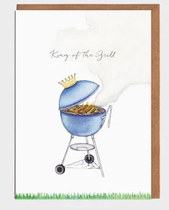 Lottie Murphy King of the Grill Father's Day Card- Father's Day