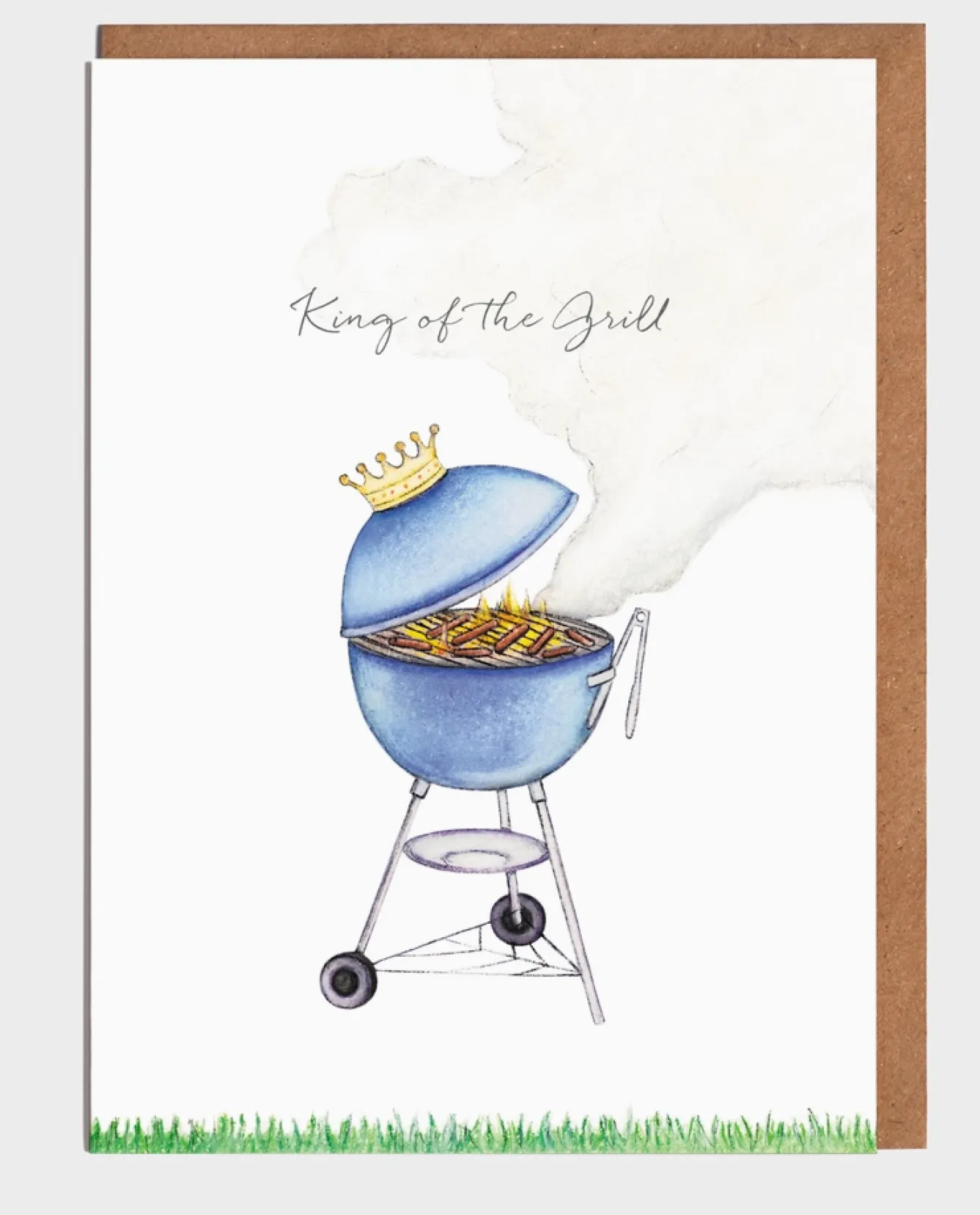 Lottie Murphy King of the Grill Father's Day Card- Father's Day