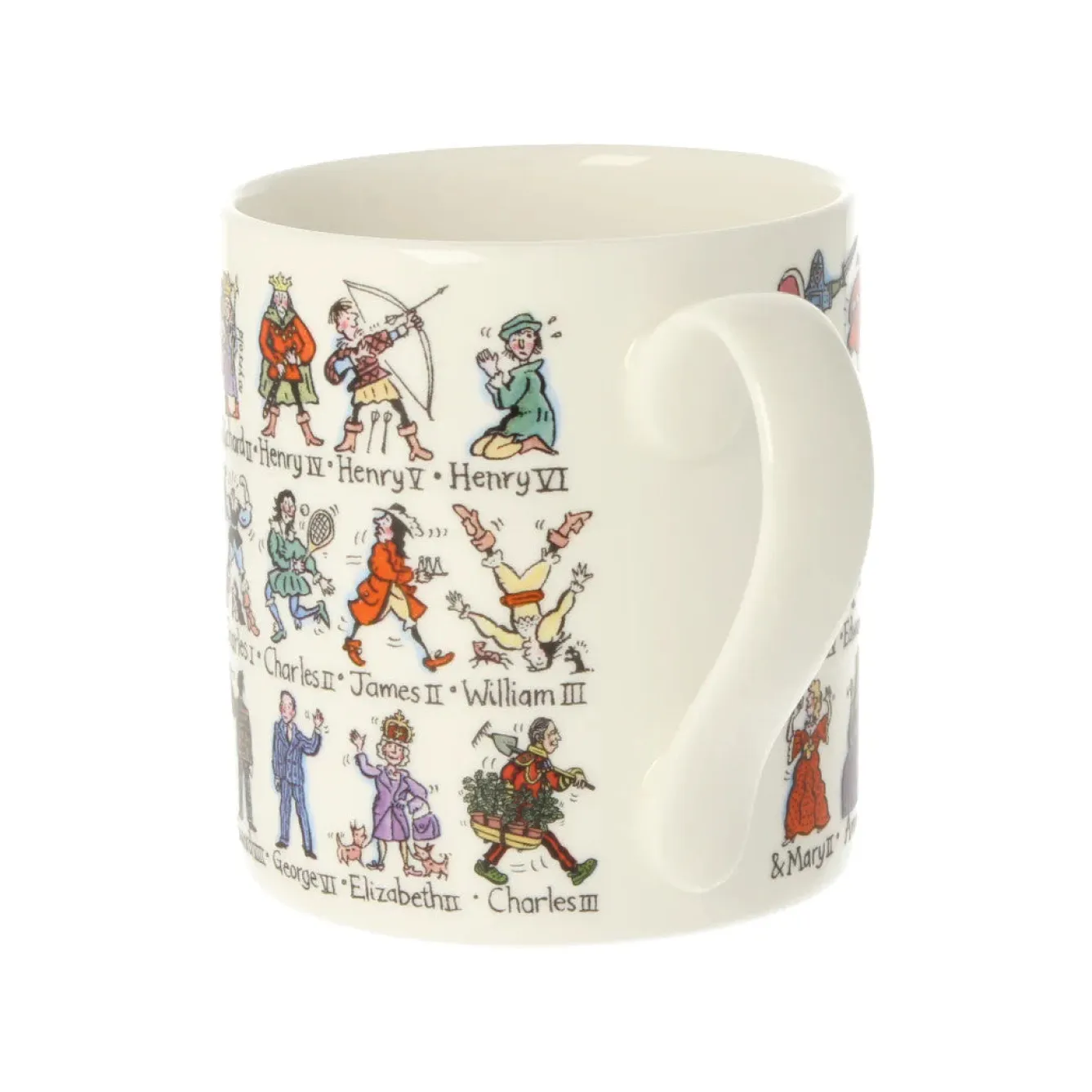 Picturemaps Kings & Queens of England Bone China Mug- Tea|Royal Family