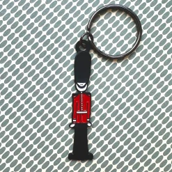 Victoria Eggs King's Guard Enamel Keyring- Key Chains|Children