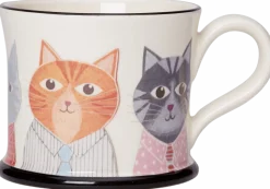 Moorland Pottery Kitten Club Mug by- Pets|Pets