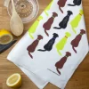 Lucky Lobster Labrador Tea Towel- Tea|Tea Towels