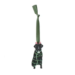 Lottie Murphy Labrador Wooden Christmas Decoration- Christmas