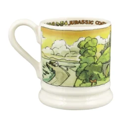 Emma Bridgewater Landscapes of Dreams Jurassic Coastline 1/2 Pint Mug- Places