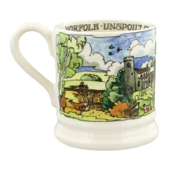 Emma Bridgewater Landscapes of Dreams Norfolk Coast 1/2 Pint Mug- Places|Great Britain