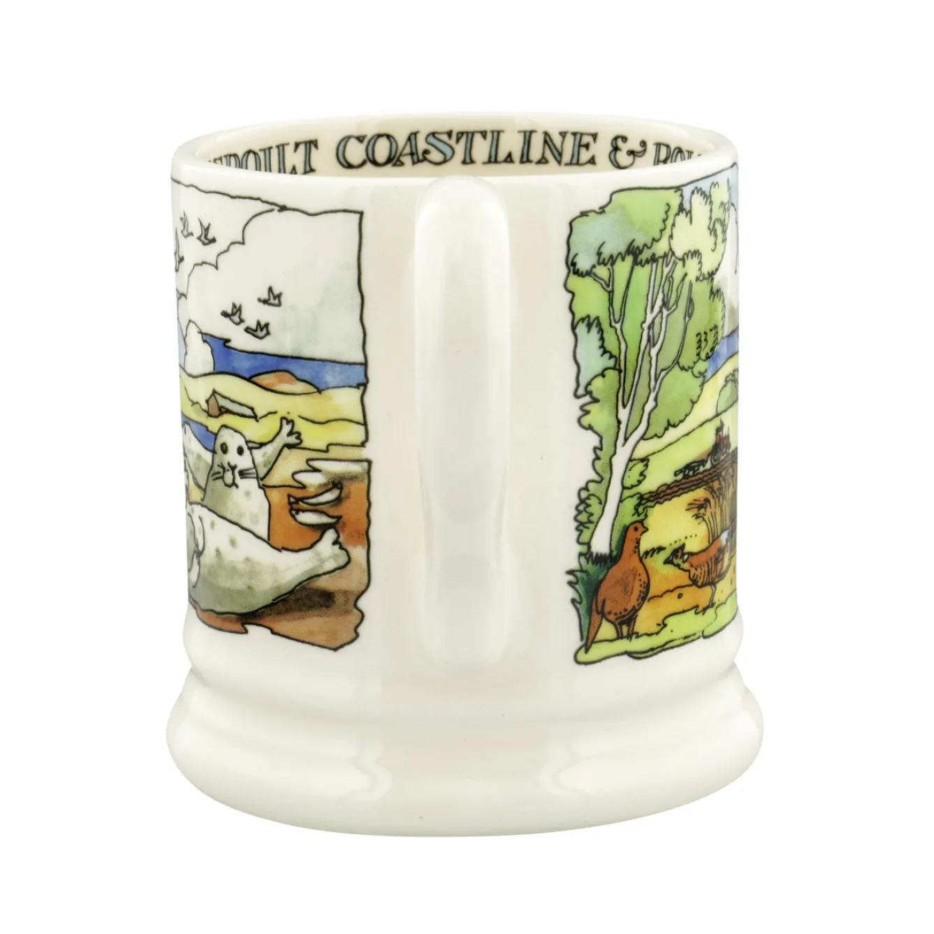 Emma Bridgewater Landscapes of Dreams Norfolk Coast 1/2 Pint Mug- Places|Great Britain