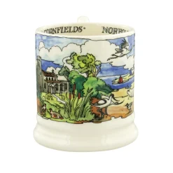 Emma Bridgewater Landscapes of Dreams Norfolk Coast 1/2 Pint Mug- Places|Great Britain