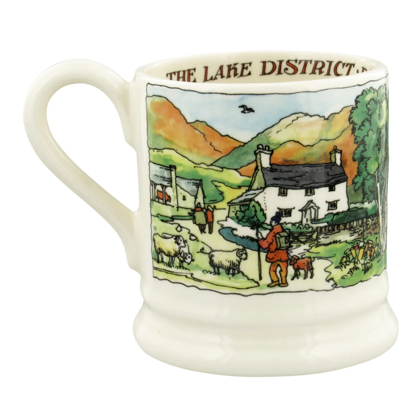Emma Bridgewater Landscapes of Dreams The Lake District 1/2 Pint Mug- Places|Great Britain