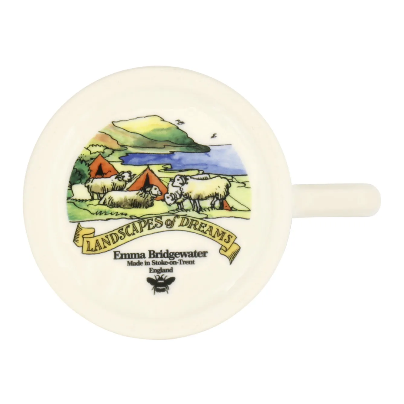 Emma Bridgewater Landscapes of Dreams The Lake District 1/2 Pint Mug- Places|Great Britain