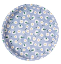 Emma Bridgewater Lavender Daisy Deepwell Tin Tray- Trays|Trays