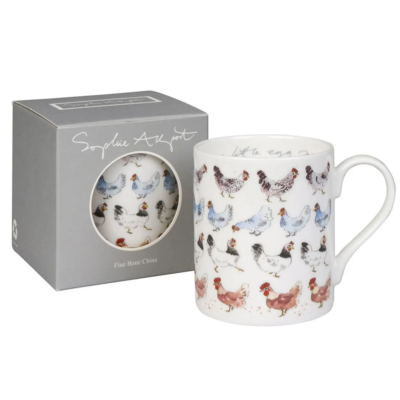 Sophie Allport Lay a Little Egg Mug- Tea