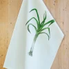 Lottie Day Leek Tea Towel- Tea|Tea Towels