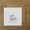 Katherine Sheard Designs Lenny Lab Christmas Greetings Card- Greeting Cards