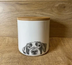 Katherine Sheard Designs Lenny the Labrador Fine Bone China Storage Jar- Storage|Storage Jars