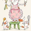 Two Bad Mice Let's Bake Tea Towel- Tea|Tea Towels