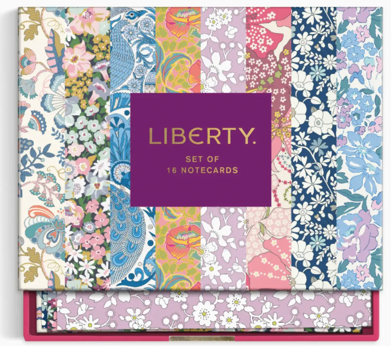 Chronicle Books Liberty Floral- Volume 2 Boxed Set of 16 Notecards- Stationery|Greeting Cards
