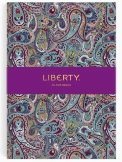 Chronicle Books Liberty Paisley A5 Lined Notebook- Stationery