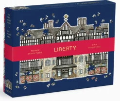 Chronicle Books Liberty Tudor Building 750 pc Shaped Puzzle- Stationery